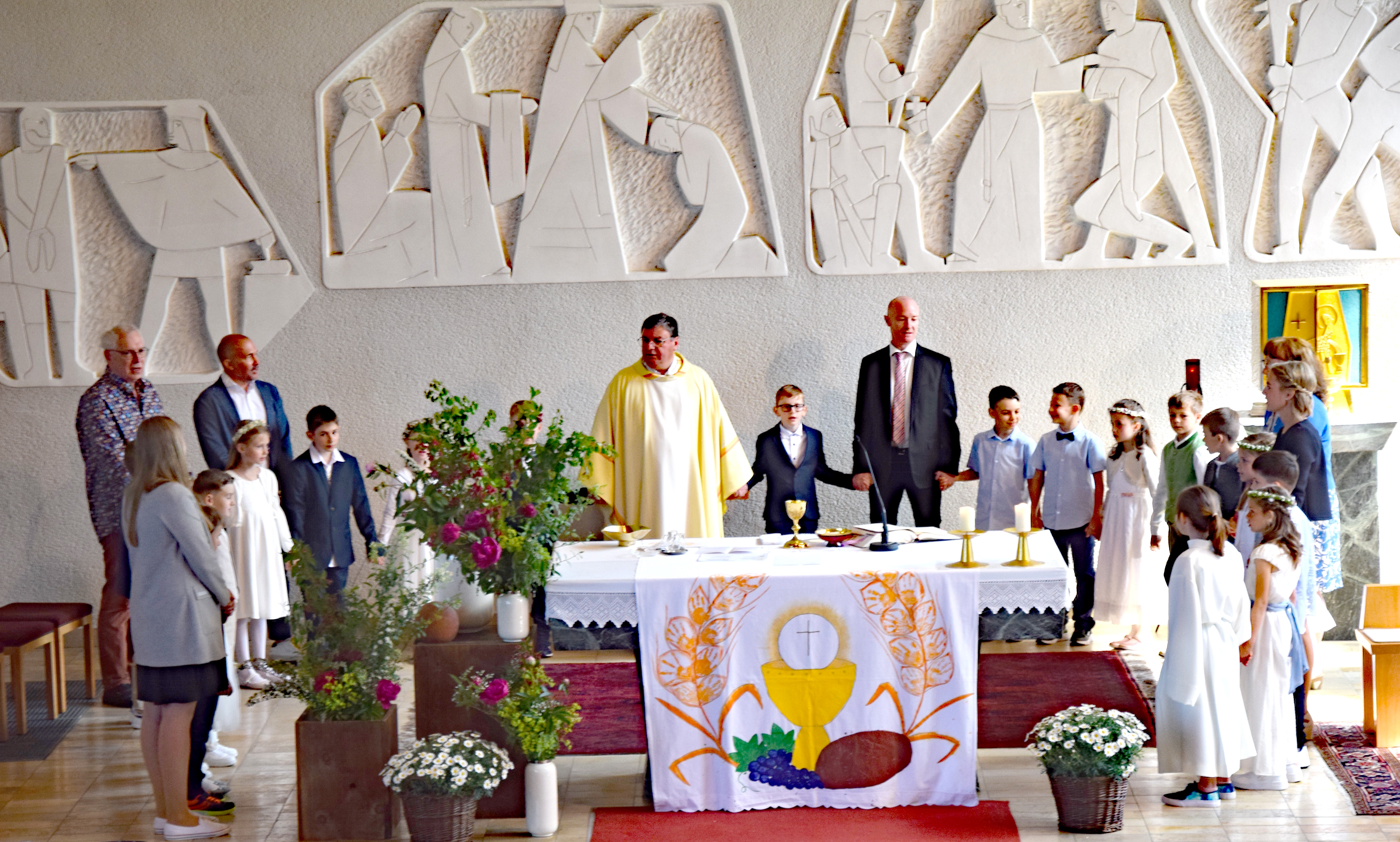 Erstkommunion 2024 Muntlix / Inge Breuß / Pfarre Muntlix