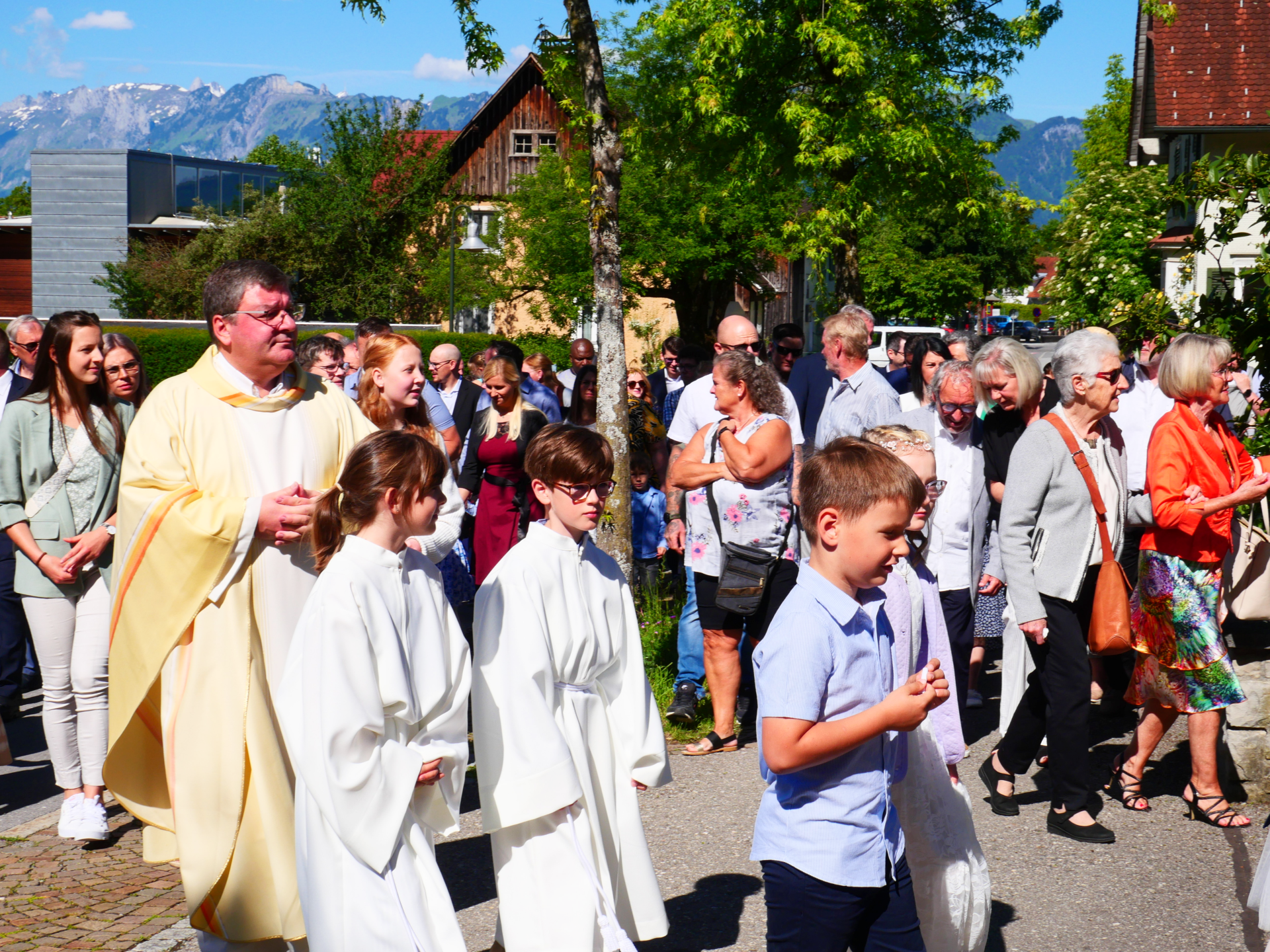 Erstkommunion 2024 Muntlix / Werner Schnetzer / Pfarre Muntlix