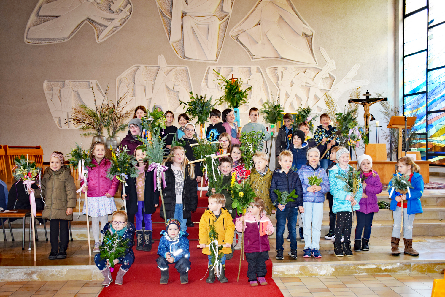 Palmsonntag 2024 / Inge Breuß / Pfarre Muntlix